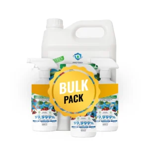 Aqua Protego Fruit & Vegetable Wash & Rinse - Family Food Sanitizer Bulk Pack (3x500ml + 1x5L)